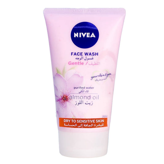 Nivea Gentle Almond Oil Face Wash, 150ml - My Vitamin Store