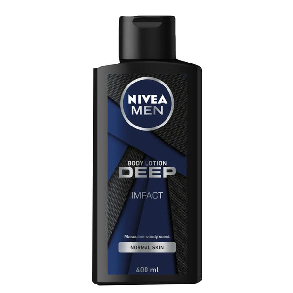 Nivea Men Deep Impact Body Lotion, 400ml - My Vitamin Store