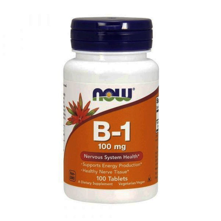 NOW B-1 100mg, 100 Ct - My Vitamin Store