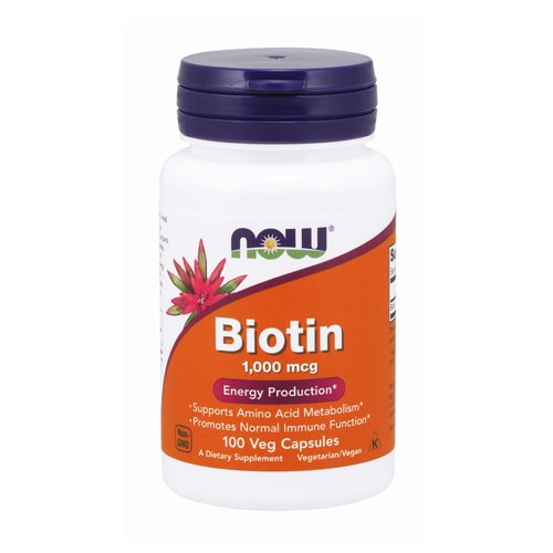 NOW Biotin 1000 mcg, 100 Ct - My Vitamin Store