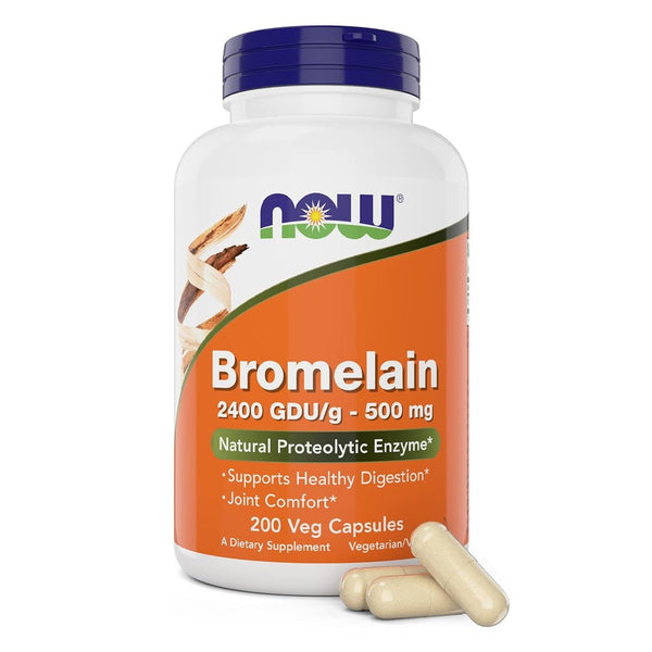 NOW Bromelain, 200 Ct - My Vitamin Store