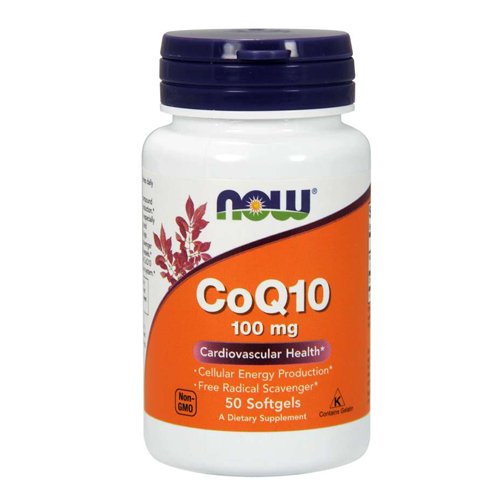 NOW CoQ10 100mg, 50 Ct - My Vitamin Store