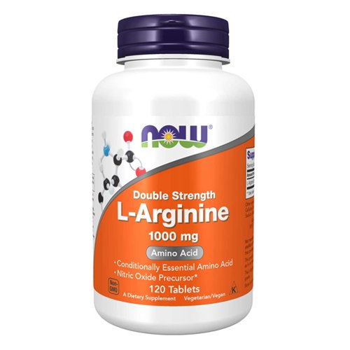 NOW L-Arginine 1000mg, 120 Ct - My Vitamin Store