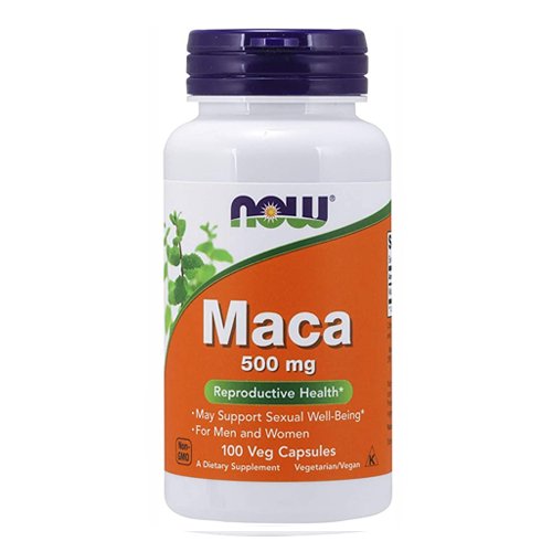 NOW Maca 500 mg, 100 Ct - My Vitamin Store