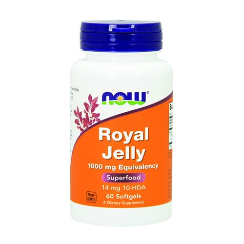 NOW Royal Jelly 1000mg, 60 Ct - My Vitamin Store