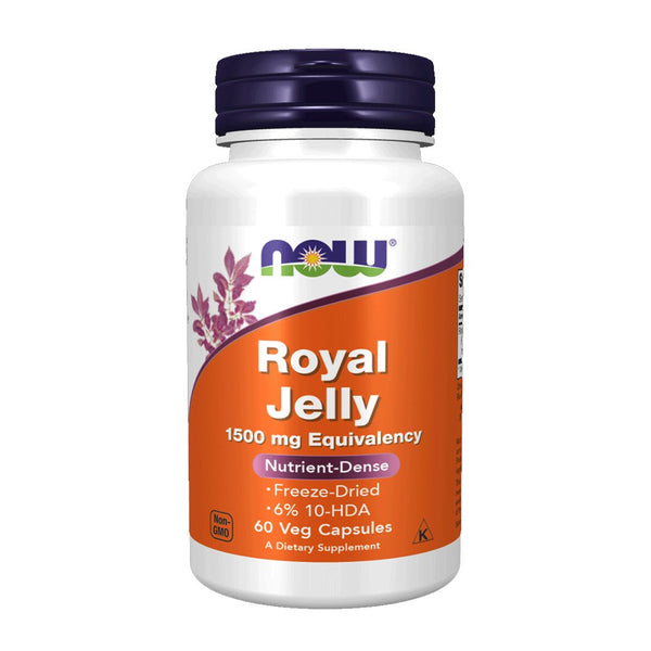 NOW Royal Jelly 1500mg, 60 Ct - My Vitamin Store