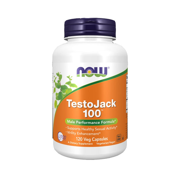 NOW TestoJack 100, 120 Ct - My Vitamin Store