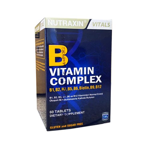 Nutraxin B Vitamin Complex, 60 Ct - My Vitamin Store