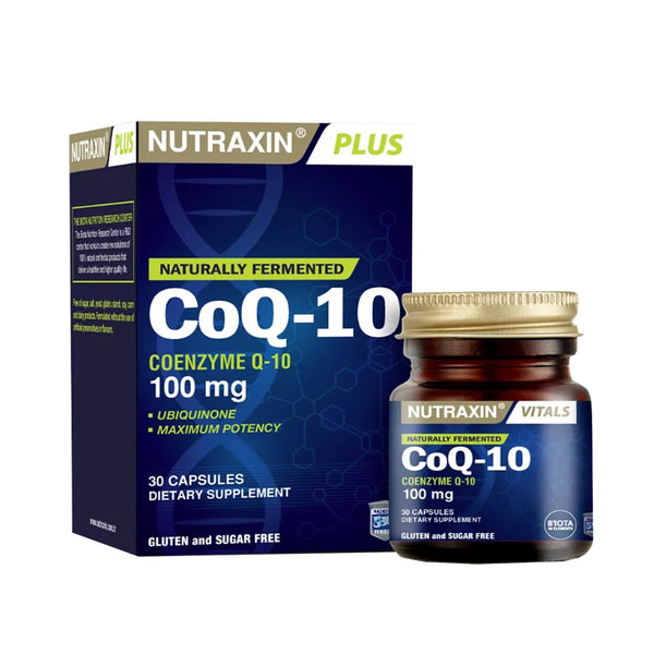 Nutraxin CoQ10 100mg, 30 Ct - My Vitamin Store
