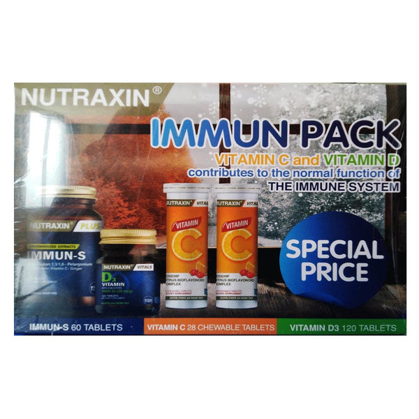 Nutraxin Immun Pack 3-in-1 - My Vitamin Store