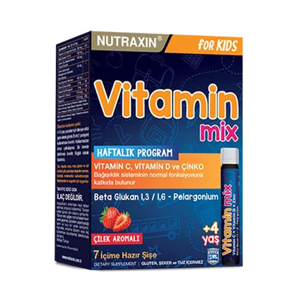 Nutraxin Vitamin Mix for Kids, 7 Ct - My Vitamin Store