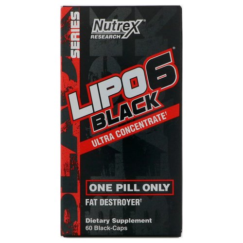 Nutrex Lipo-6 Black UC, 60 Ct - My Vitamin Store