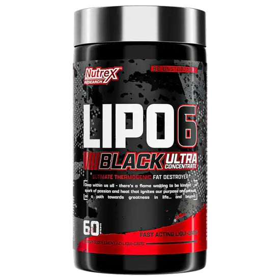 Nutrex Lipo-6 Black UC, 60 Ct