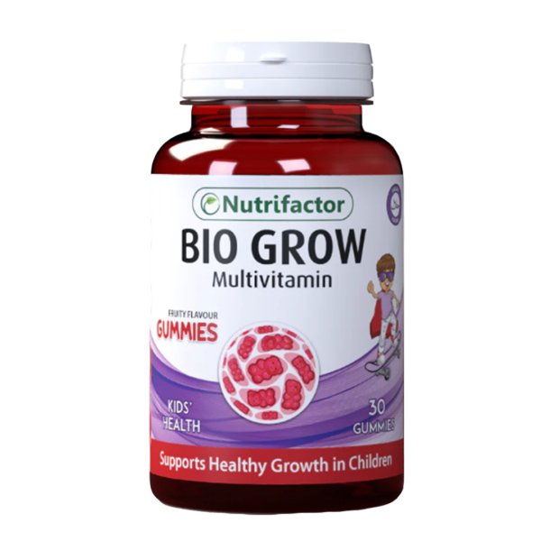 Nutrifactor Bio Grow Multivitamin Gummies, 30 Ct - My Vitamin Store