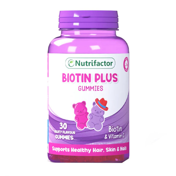 Nutrifactor Biotin Plus Gummies, 30 Ct - My Vitamin Store