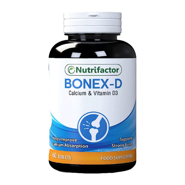 Nutrifactor Bonex-D, 60 Ct - My Vitamin Store
