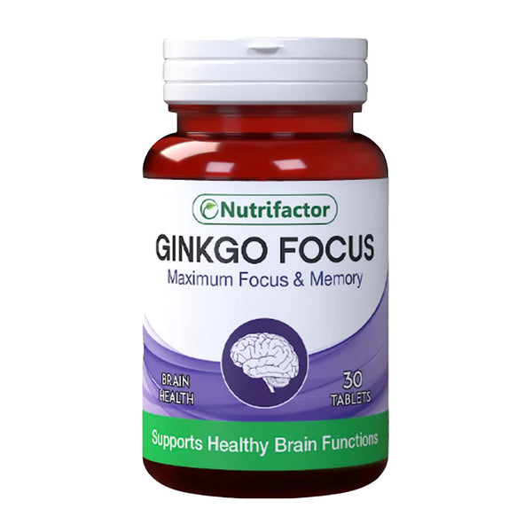 Nutrifactor Ginkgo Focus, 30 Ct - My Vitamin Store