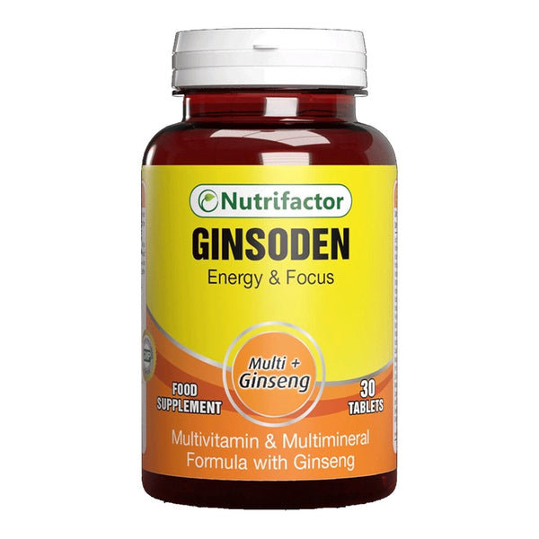 Nutrifactor Ginsoden, 30 Ct - My Vitamin Store