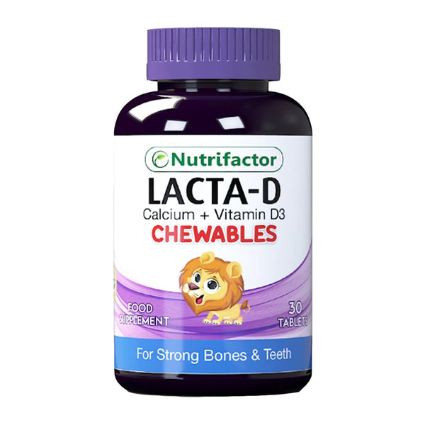 Nutrifactor Lacta-D Chewables, 30 Ct - My Vitamin Store