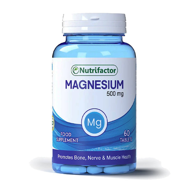 Nutrifactor Magnesium 500mg, 60 Ct - My Vitamin Store