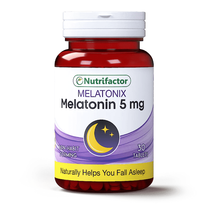 Nutrifactor Melatonix Melatonin 5mg, 30 Ct - My Vitamin Store