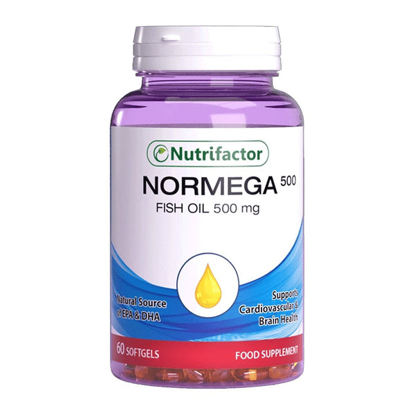 Nutrifactor Normega Fish Oil 500mg, 60 Ct - My Vitamin Store