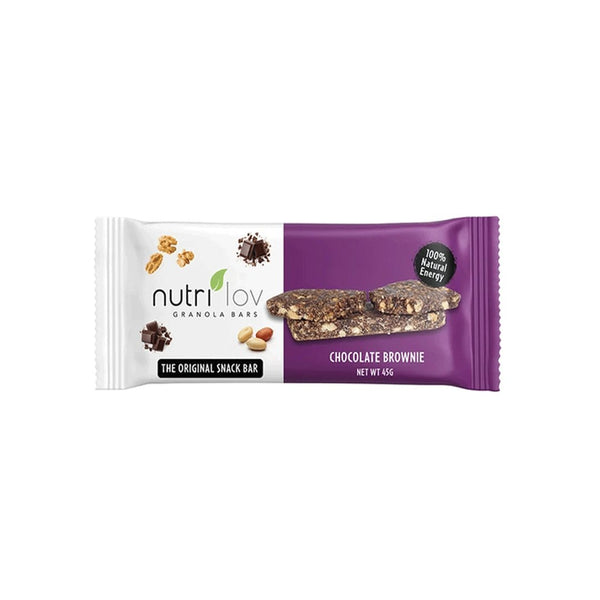 Nutrilov Chocolate Brownie Granola Bar - My Vitamin Store