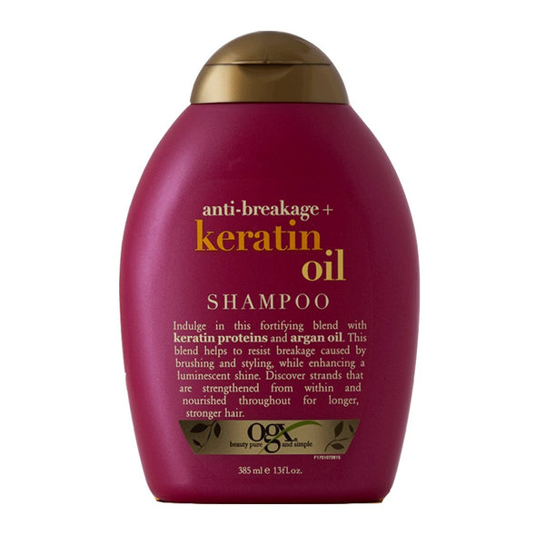 Ogx Anti-Breakage + Keratin Oil Shampoo, 385ml - My Vitamin Store
