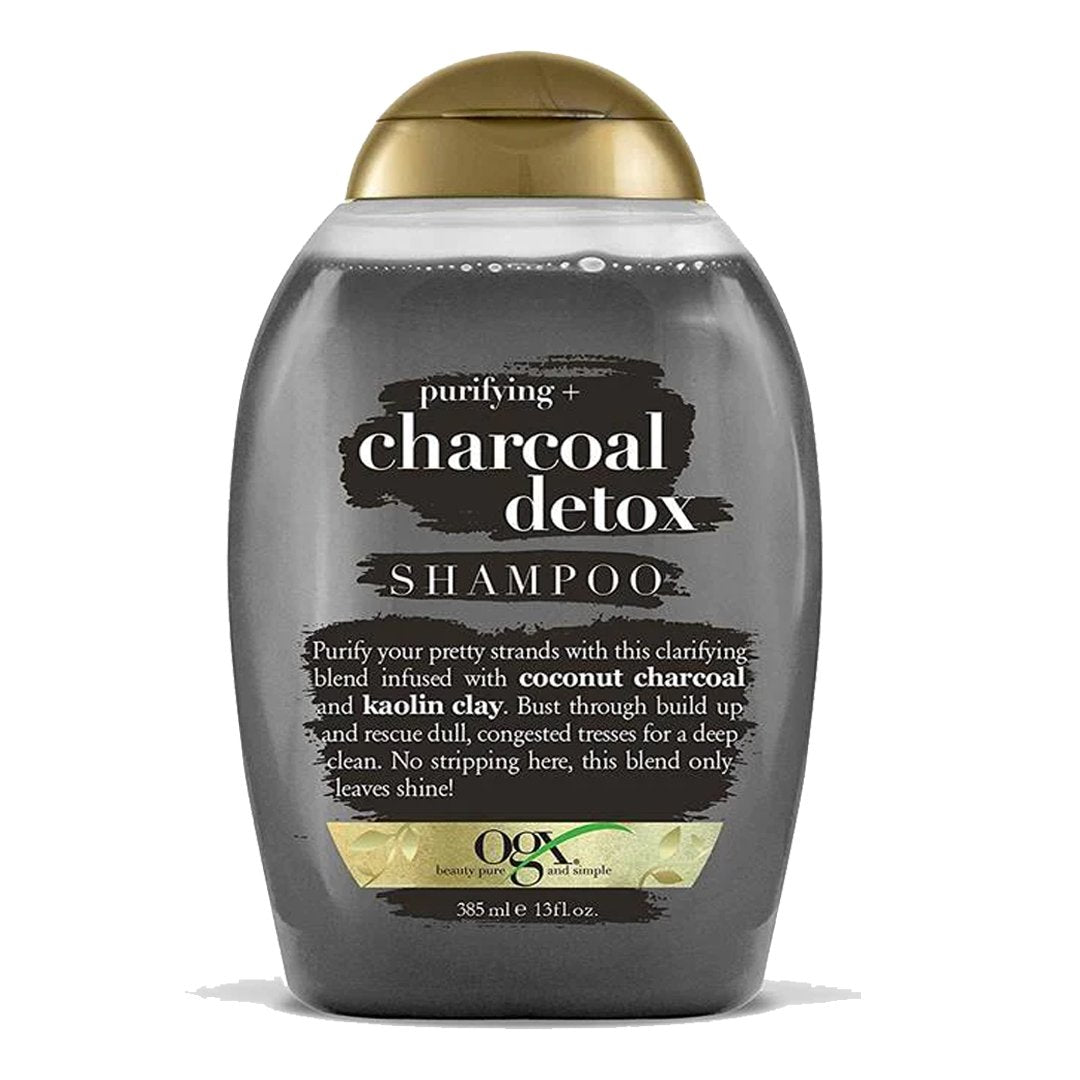 Ogx Purifying + Charcoal Detox Shampoo, 385ml - My Vitamin Store