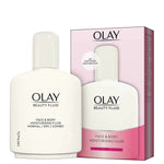 Olay Beauty Fluid Face & Body Moisturizing Fluid, 100ml - My Vitamin Store