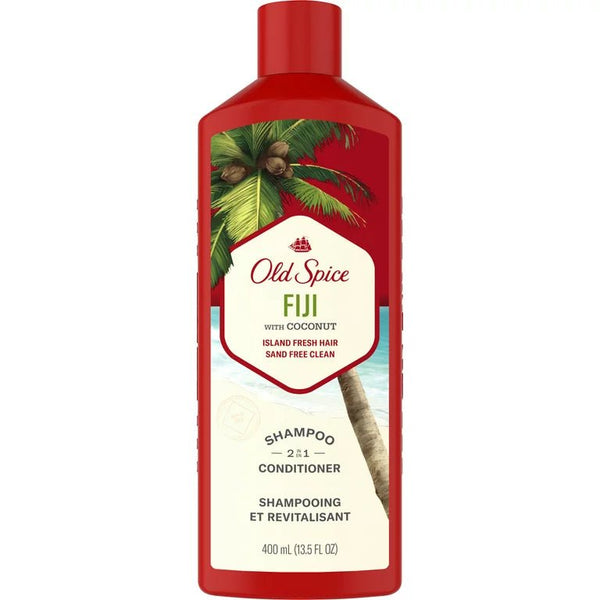 Old Spice FIJI with Coconut Island Fresh Shampoo + Conditioner, 400ml - My Vitamin Store