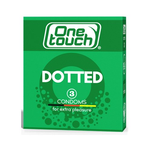 One Touch Dotted Condoms, 3 Ct - My Vitamin Store