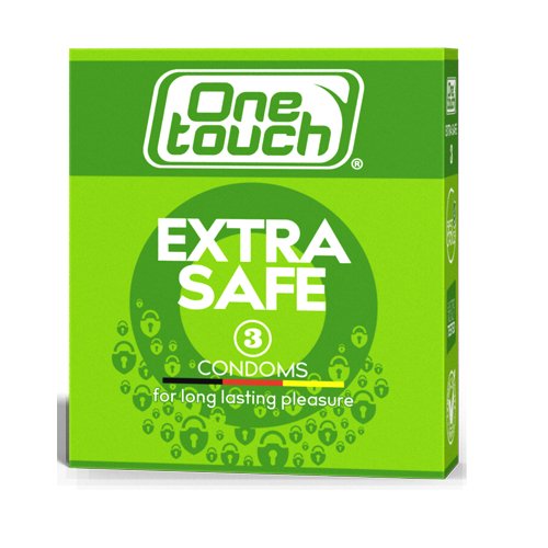 One Touch Extra Safe Condoms, 3 Ct - My Vitamin Store