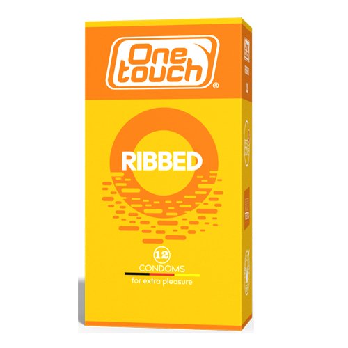 One Touch Ribbed Condoms, 12 Ct - My Vitamin Store