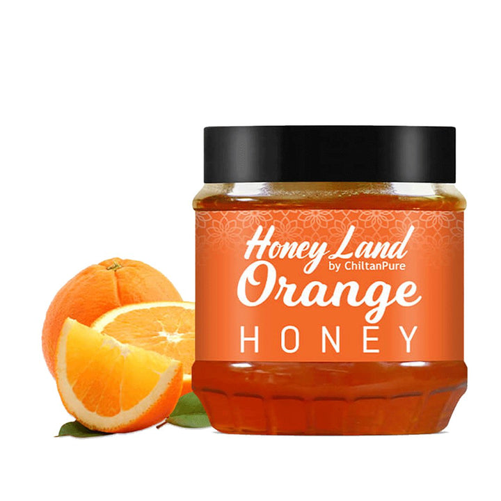 Orange Honey Pure Organic, 450g - Chiltan Pure - My Vitamin Store