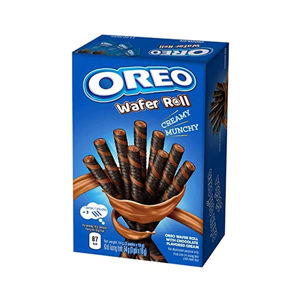 Oreo Chocolate Wafer Roll, 54g - My Vitamin Store