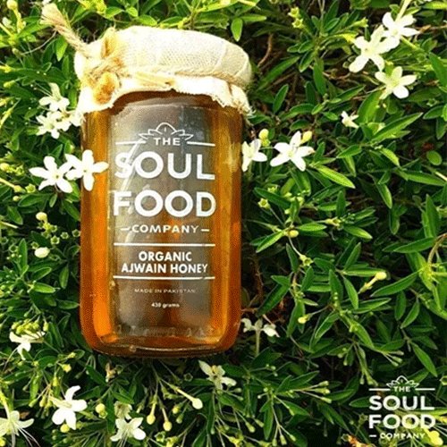 Organic Ajwain Honey 485g - The Soul Food Company - My Vitamin Store
