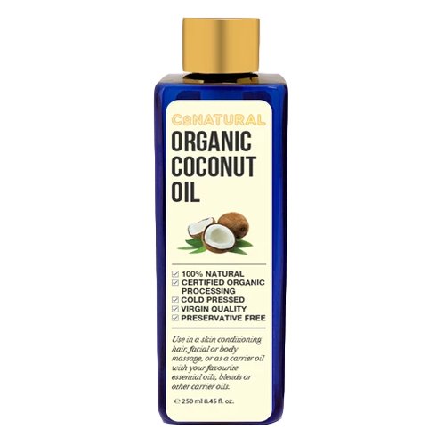 Organic Coconut Oil, 250ml - CoNatural - My Vitamin Store