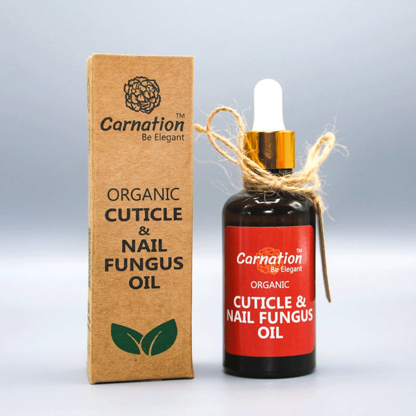 Organic Cuticle & Nail Fungus Oil, 50ml - Carnation - My Vitamin Store