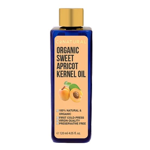 Organic Sweet Apricot Kernel Oil, 120ml - CoNatural - My Vitamin Store