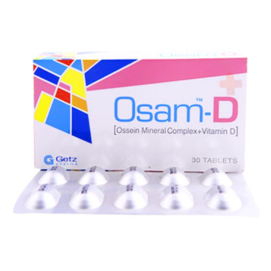 Osam-D Tablets, 30 Ct - Getz Pharma - My Vitamin Store