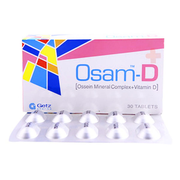 Osam-D Tablets, 30 Ct - Getz Pharma - My Vitamin Store