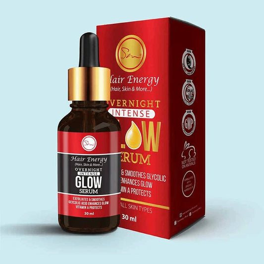 Overnight Intense Glow Serum - Hair Energy - My Vitamin Store
