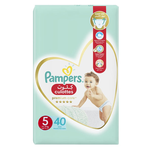 Pampers Premium Care Pants Size 5, 40 Ct - My Vitamin Store