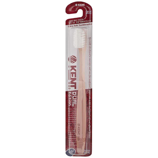 Kent Dual Edition Ultra Soft Toothbrush, 1 Ct