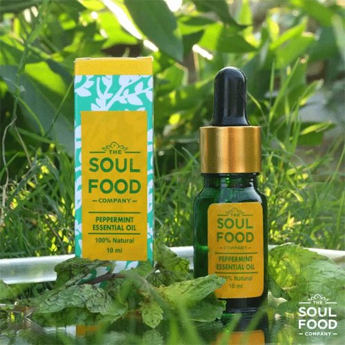 Peppermint Essential Oil, 10ml - The Soul Food Company - My Vitamin Store