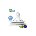 Philips Avent Natural Teats 1m+, 2 Ct - My Vitamin Store