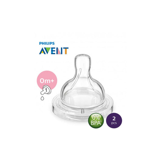 Philips Avent Natural Teats Newborn 0m+, 2 Ct - My Vitamin Store