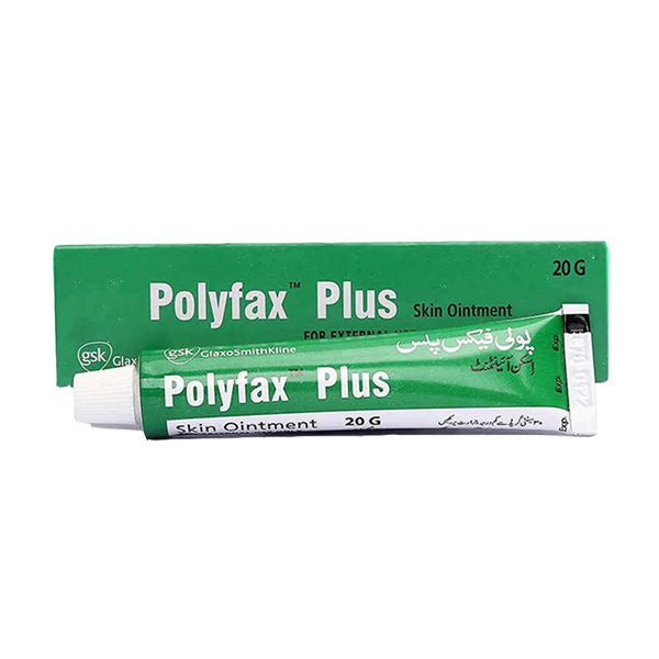 Polyfax Plus Skin Ointment, 20g - GSK - My Vitamin Store