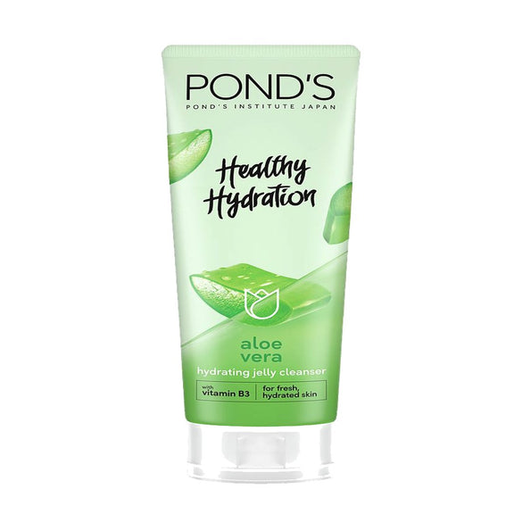 Buy Pond's Healthy Hydration Aloe Vera Jelly Cleanser, 100g online in